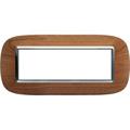 axolute - placca 6P legno ciliegio