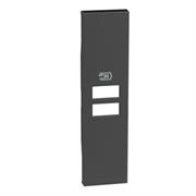 L.NOW - COVER CARICATORE 2USB 1M NERA