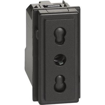 L.NOW - PRESA 2P+T 10/16A 250VAC BIPAS.NERA