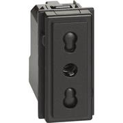 L.NOW - PRESA 2P+T 10/16A 250VAC BIPAS.NERA