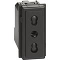 L.NOW - PRESA 2P+T 10/16A 250VAC BIPAS.NERA