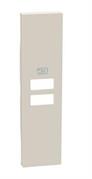 L.NOW - COVER CARICATORE 2USB 1M SABBIA