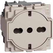 L.NOW - PRESA FLAT 16A STD GER-ITA SABBIA