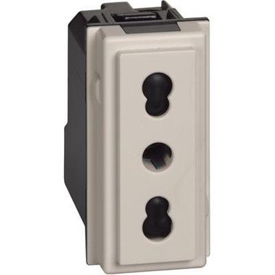 L.NOW - PRESA 2P+T 10/16A 250VAC BIPAS. S