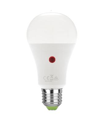 LAMP.LED CON SENS.CREP.E27 12W 1250LM 4000K 220°