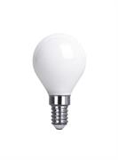 LAMPADA LED 5W E14 BIANCO LATTE SFERA 3200K