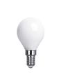 LAMPADA LED 5W E14 BIANCO LATTE SFERA 3200K