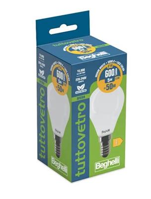 TVETRO LED OP SFERA 5W E14 3K
