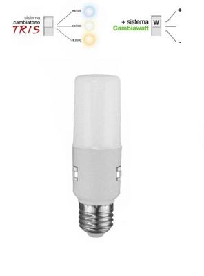 LAMPADA LED TUBOLARE 11W E27 BNC