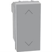 MATIXGO - 2 PULSANTE INTERBLOCCATO GRIGIO