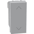 MATIXGO - 2 PULSANTE INTERBLOCCATO GRIGIO