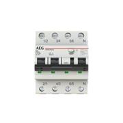 MTD AEG 3P+N C 25A 6KA 30MA A     565418