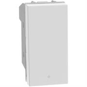 MATIXGO - PULSANTE 1P NO 10A 1M BIANCO