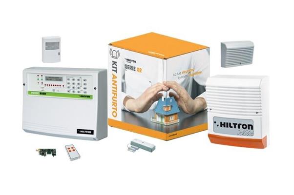 Kit via radio con centrale ibrida PROTEC8GS
