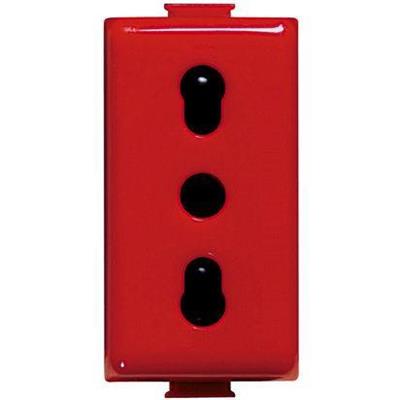 MATIX MAGIC - PRESA CORRENTE 10/16A ROSSA