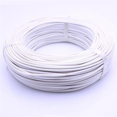 CAVO VETRO SILICONE 1X1 BIANCO