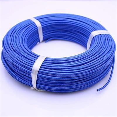 CAVO VETRO SILICONE 1X1 BLU