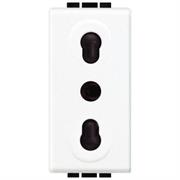 LIGHT - PRESA 2P+T 10/16A 250VAC BIPASSO