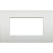 light - placca 4P legno pero