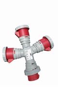 SPINA TRIPLA CEE 3P+T 16A IP67 380V