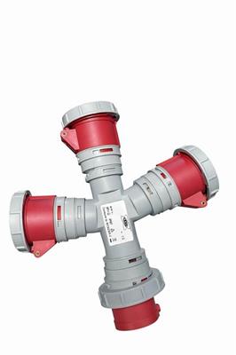 SPINA TRIPLA CEE 3P+T 32A IP67 380V