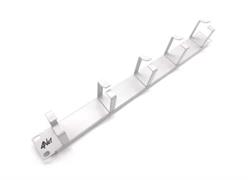 PANNELLO PASSACAVI GRIGIO 1U CON ANELLI