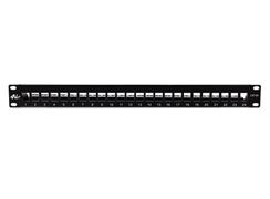 PATCH PANEL 24 PORTE 19 POLL.NERO VUOTO TOO