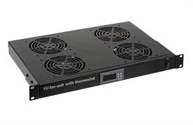 CASSETTO VENTILANTE 4 VENTOLE CON TERMOSTATO