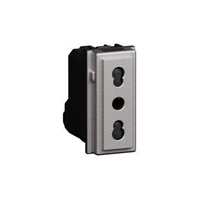 L.NOW - PRESA 2P+T 10/16A 250VAC STEEL