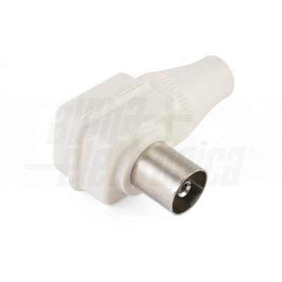 PRESA COASSIALE A 90 TV 9.5MM