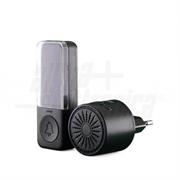 KIT CAMPANELLO WIRELESS NERO CON PULS...