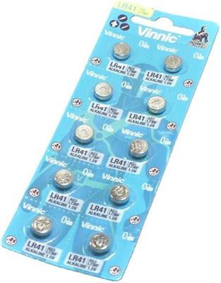 BATTERIE LR41 L736F AG3 CONF.10 PZ