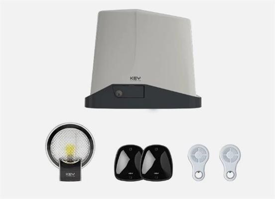 KIT-E SCORREVOLE 500KG, MOTORE 230VAC, CENTRALE CT102B