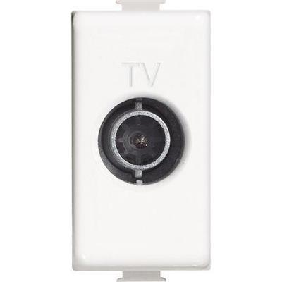 MATIX - PRESA TV PASSANTE 14DB 1M BIANCO