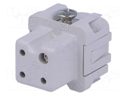 FRUTTO PRESA 4P+T 10A