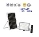 PROIET.GLASER 1200LM 4000K + PANN.SOLARE BATT.3.2V 10Ah IP65
