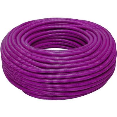 Tubo corrugato 33212 in PVC d. 20 lilla TF
