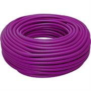 Tubo corrugato 33212 in PVC d. 20 lilla TF