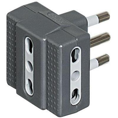 KIT - ADATTATORE TRIS 3 BIPASSO 16A GRIG