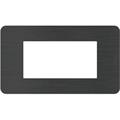 MATIXGO - PLACCA 4P BLACK NICKEL