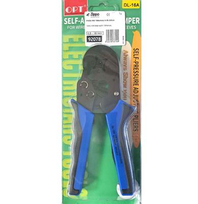 PINZA AGGRAFFAT. PER TUBETTO DA 4 A 16MMQ