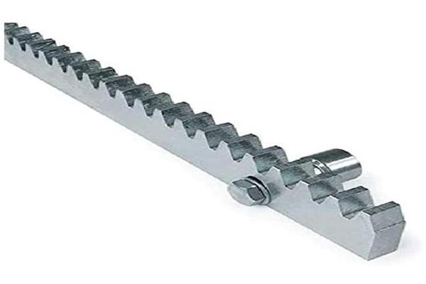 CREMAGLIERA A BULLONI M4 ZINC.30X12