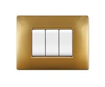 PLACCA MYLIFE Q 3 MODULI SABBIA ORO