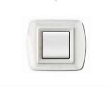 PLACCA MYLIFE 2 MODULI BIANCO