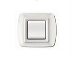 PLACCA MYLIFE 2 MODULI BIANCO