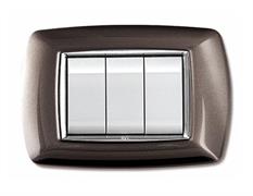 Placca MyLife 3 mod.alluminio notte