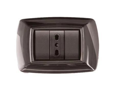 Placca MyLife 3 mod.grigio scuro