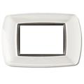 Placca MyLife 3 moduli bianco