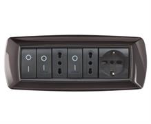 Placca MyLife 7 mod.grigio scuro