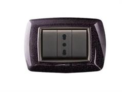 Placca MyLife 3 mod.nero glittering